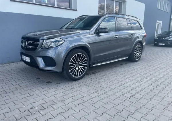 Mercedes-Benz GLS cena 249000 przebieg: 145400, rok produkcji 2017 z Węgorzyno małe 16